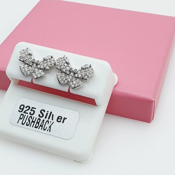 925 Sterling Silver Cubic Zirconia Earrings, U19254531 - Picture 11 of 11